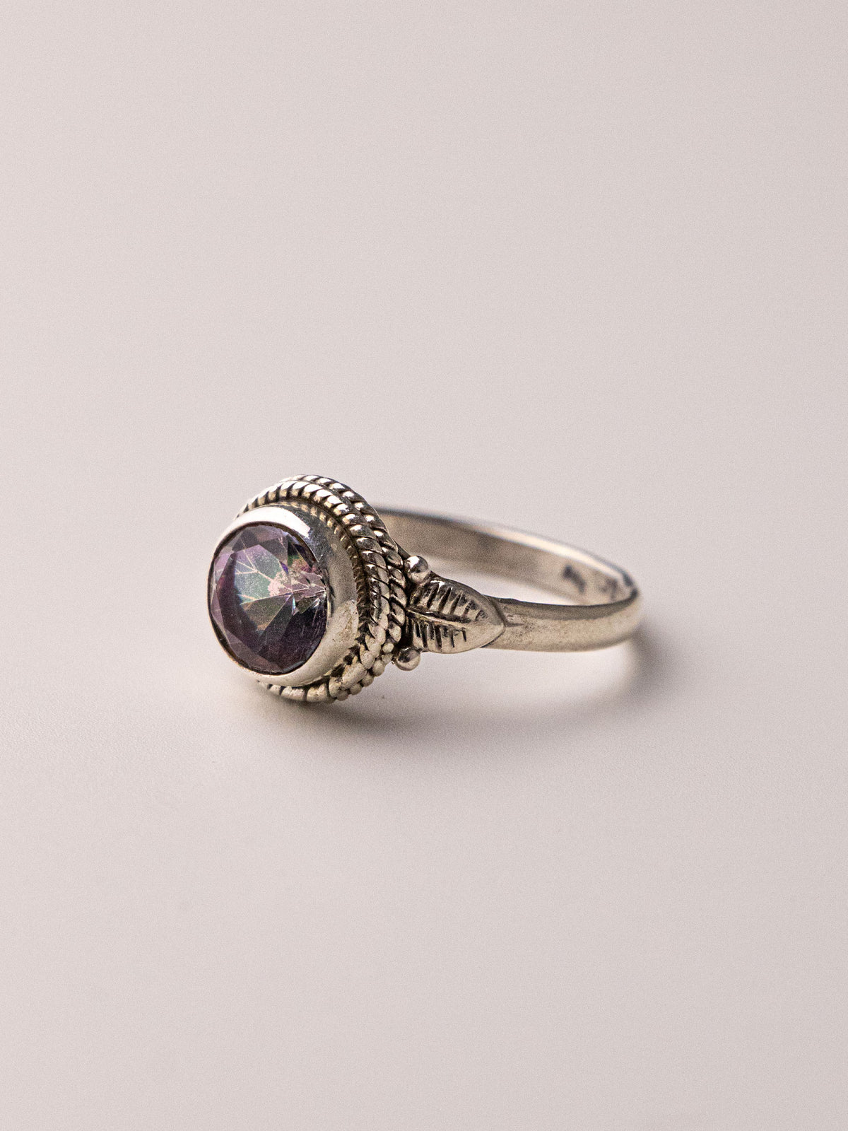 COMET SILVER RING - Mystique Topaz
