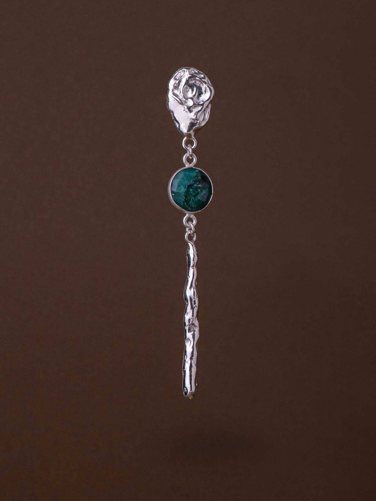 APHRODITE EARRINGS - Σμαράγδι