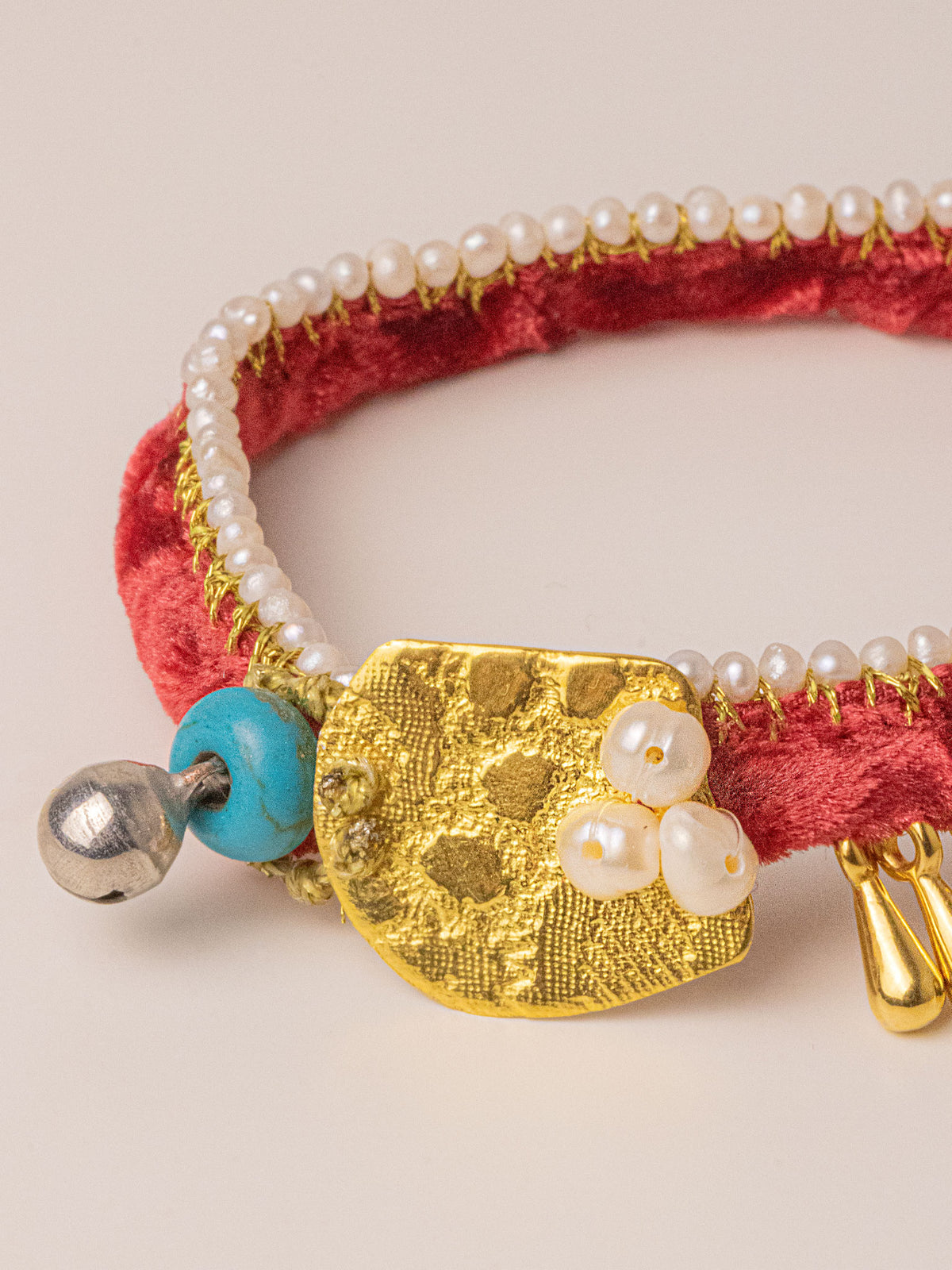 BELLA SILVER BRACELET - Pomegranate